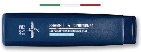 Selvedge Grooming Shampoo en Conditioner - 300 ml - Zonder Kleurstoffen Parabenen Ftalaten Siliconen Sulfaten Triclosan
