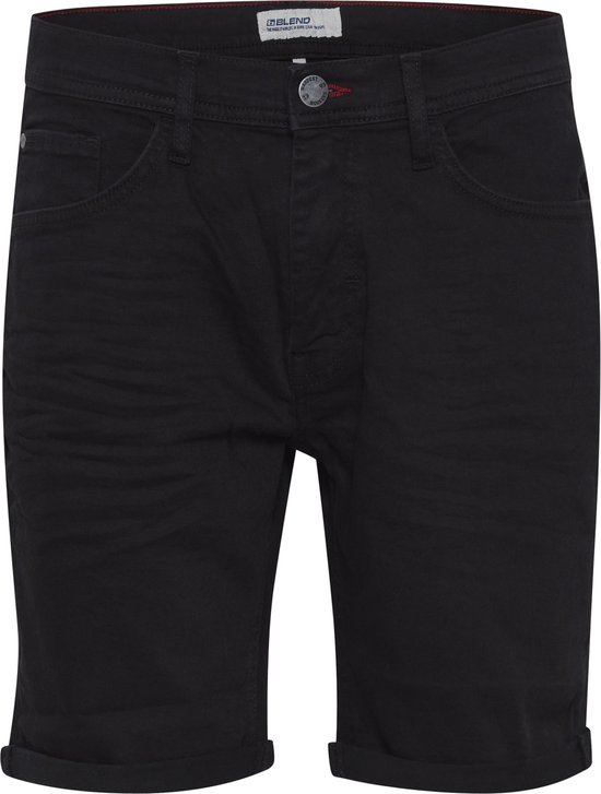 Blend Jogg Denim Korte Broek Touwtje Olive - Outfit S
