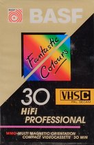 Basf HiFi Professional 30 VHS-C Compact Videocassette