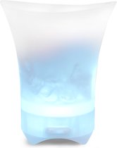 BRAINZ LED Koeler - Ijsemmer - LED Verlichting - Grijs/Wit
