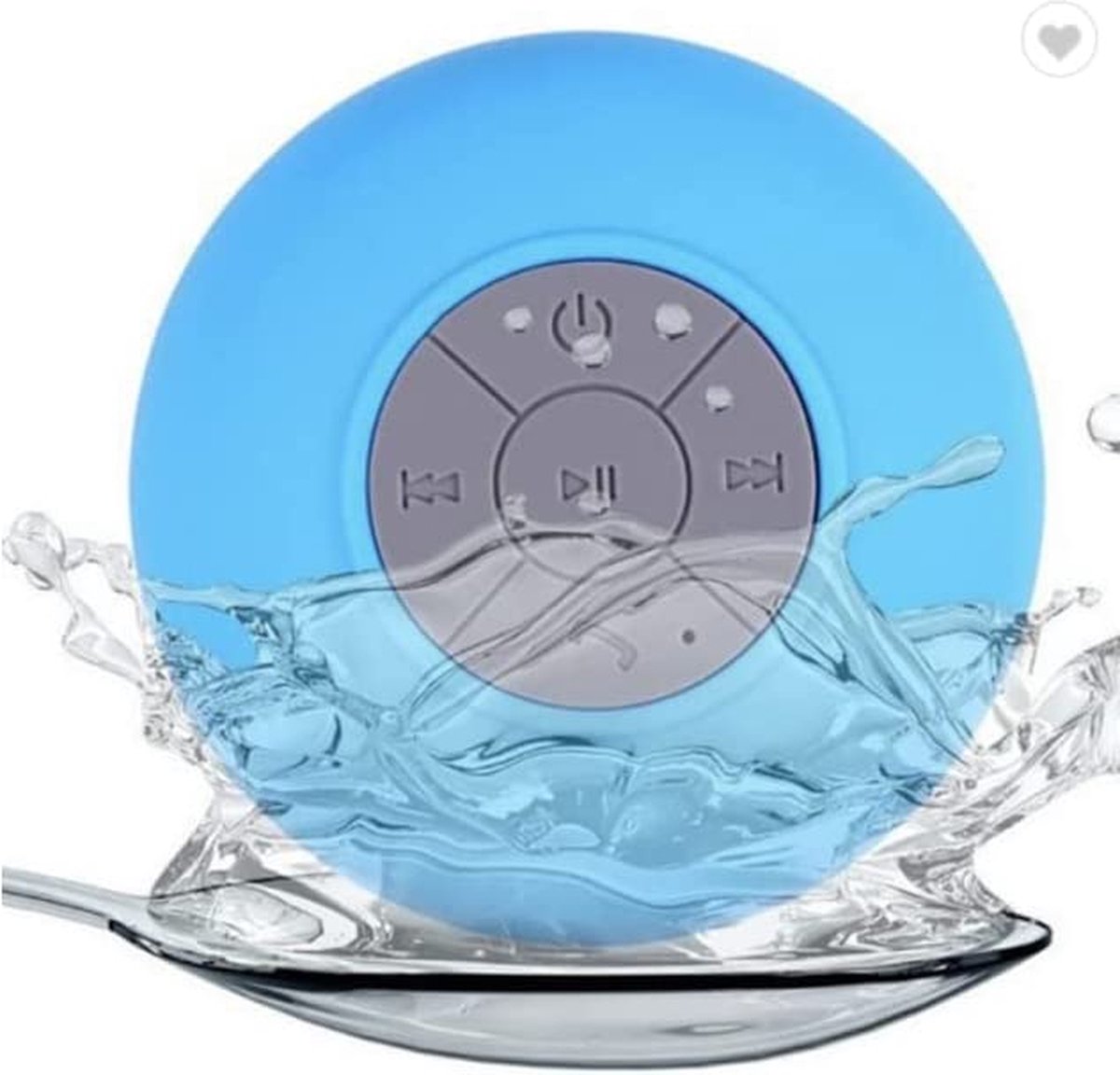 Bluetooth Waterbestendige Douche/Bad Mp3 Speaker/Radio - Blauw - Luister naar muziek onder de douche - Waterdichte - Draadloze verbinding