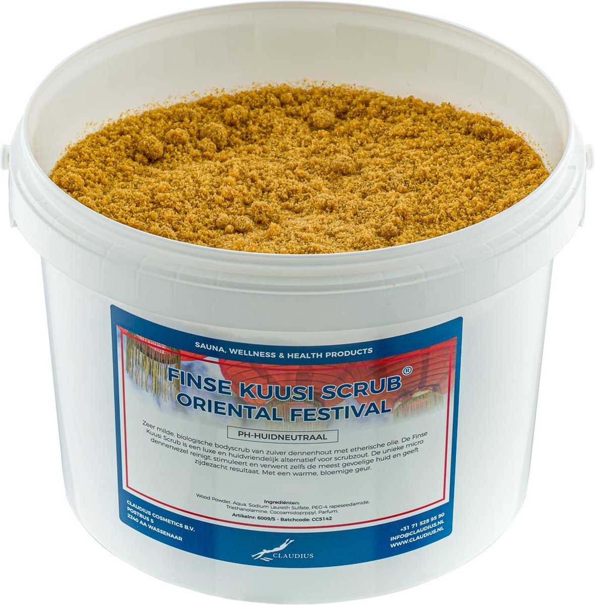 Goedkoopste Kuusi Scrub Oriental Festival 1 liter - Hydraterende Lichaamsscrub