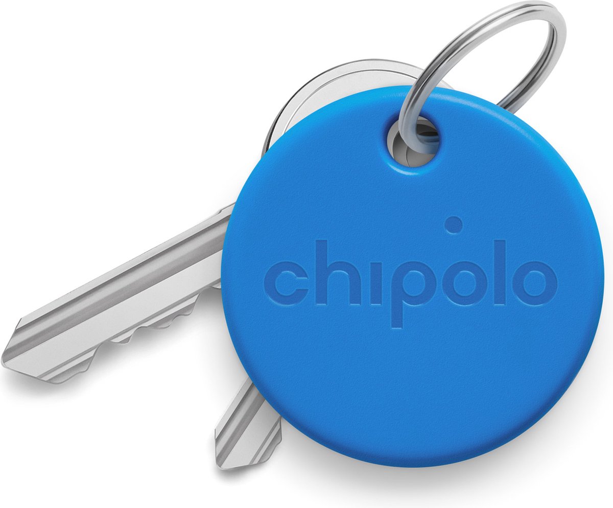 Chipolo One - Bluetooth Tracker - Keyfinder Sleutelvinder - 1-Pack - Blauw  | bol.com