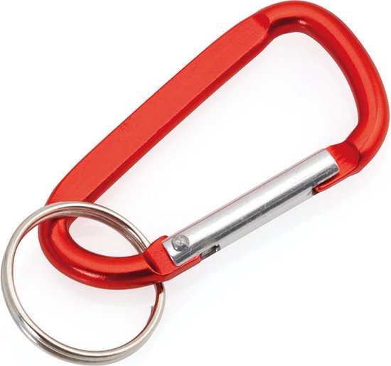 Porte-clés - Porte-clés - Mousqueton - Mousqueton - Porte-clés - rouge