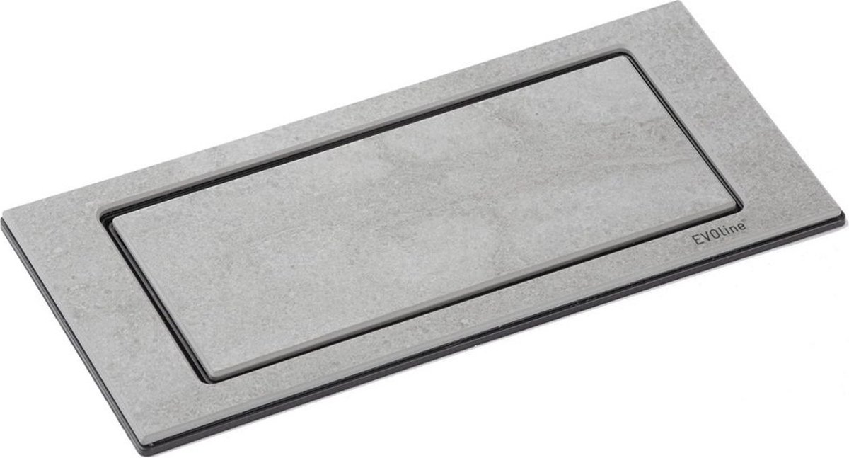 Evoline backflip betonlook 2x stopcontact en USB-A lader | bol.com