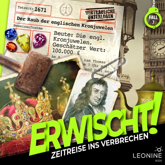 Folge 07: Der Raub der englischen Kronjuwelen - cover