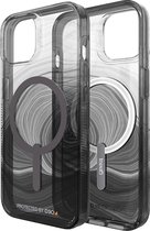 Gear4 Milan Backcover Hoesje - Geschikt voor Apple iPhone 14 - Gsm case - Black Swirl