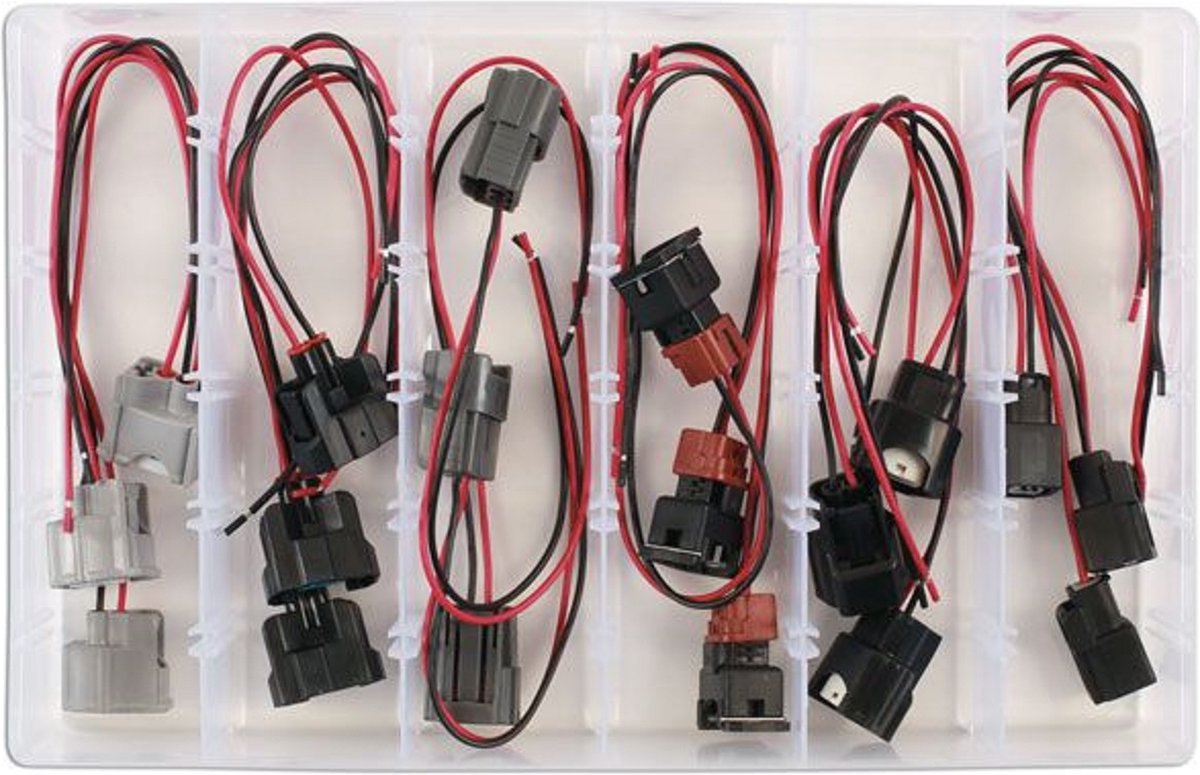 ASSORTIMENT JAPANSE INJECTOR CONNECTORS 18-DELIG (1ST)