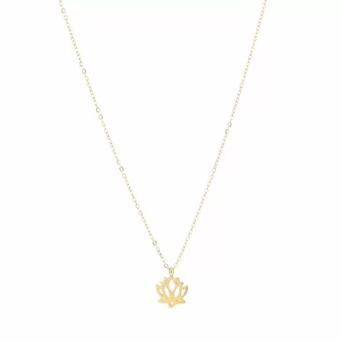 Michelle Bijoux Collier Lotus Zilver