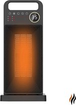 FlowShop - Chauffage électrique - Chauffage électrique - Chauffage de terrasse infrarouge - 800/1400/2000Watt - Chauffage portable - Trois réglages de chaleur - Faible consommation d'énergie