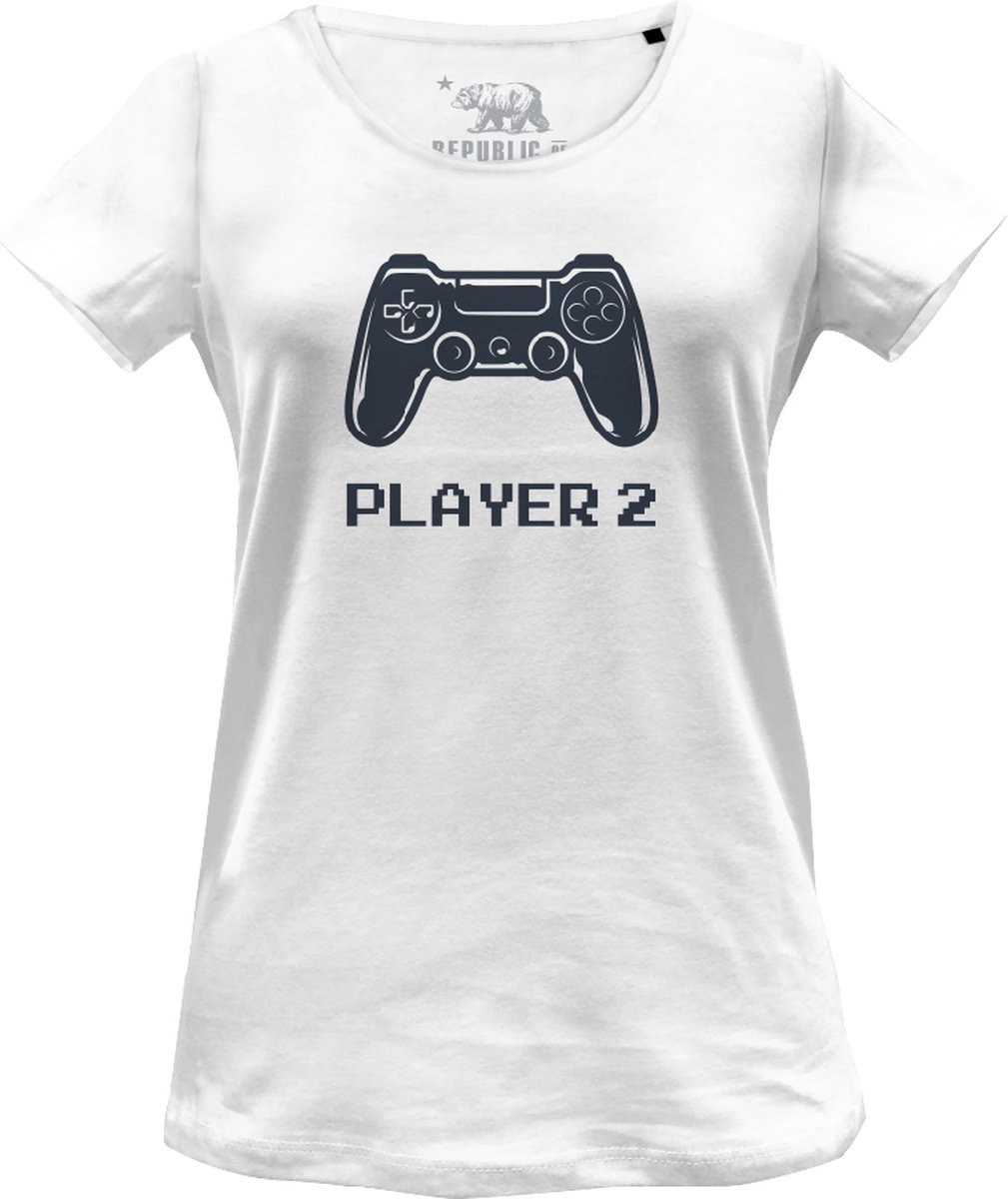 Gaming - Player 2 Woman T-Shirt White - M
