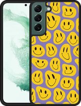Galaxy S22+ Hardcase hoesje Smileys - Designed by Cazy
