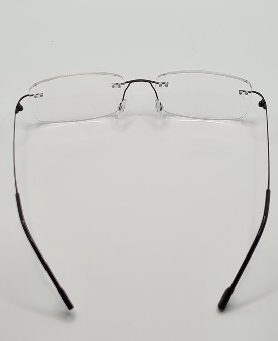 Montuurloze unisex leesbril +2,5 - randloze compacte brillenkoke... | bol.com