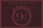 Harry Potter - Platform 9 3/4 Rubber Doormat