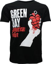 Green Day American Idiot Band T-Shirt Zwart - Officiële Merchandise