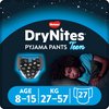 Pantalon de nuit absorbant DryNites - Garçon - 8 à 15 ans - 3 x 9 pièces