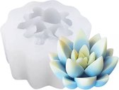 ZoeZo - Kaarsmal bloem - Kaars mallen - Siliconen mal - Zelf kaarsen maken - Gips & epoxy gieten - Zeep maken