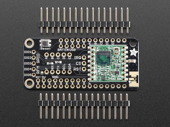 LoRa Radio FeatherWing - RFM95W 900 MHz Adafruit 3231 | bol