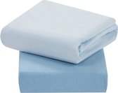 hoeslaken voor kinderbedjes - 100% katoen - fitted sheet for cots 70x140 cm