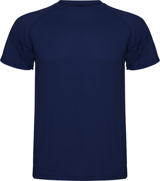 T-shirt sport unisexe enfant Blauw foncé manches courtes marque MonteCarlo Roly 16 ans 164-176