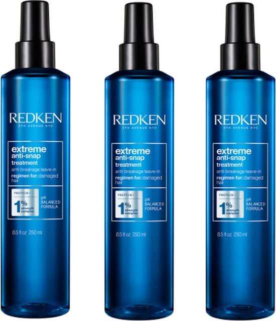 Redken - Soin Sans Rinçage Anti-claquant Extreme - 3x 250ml