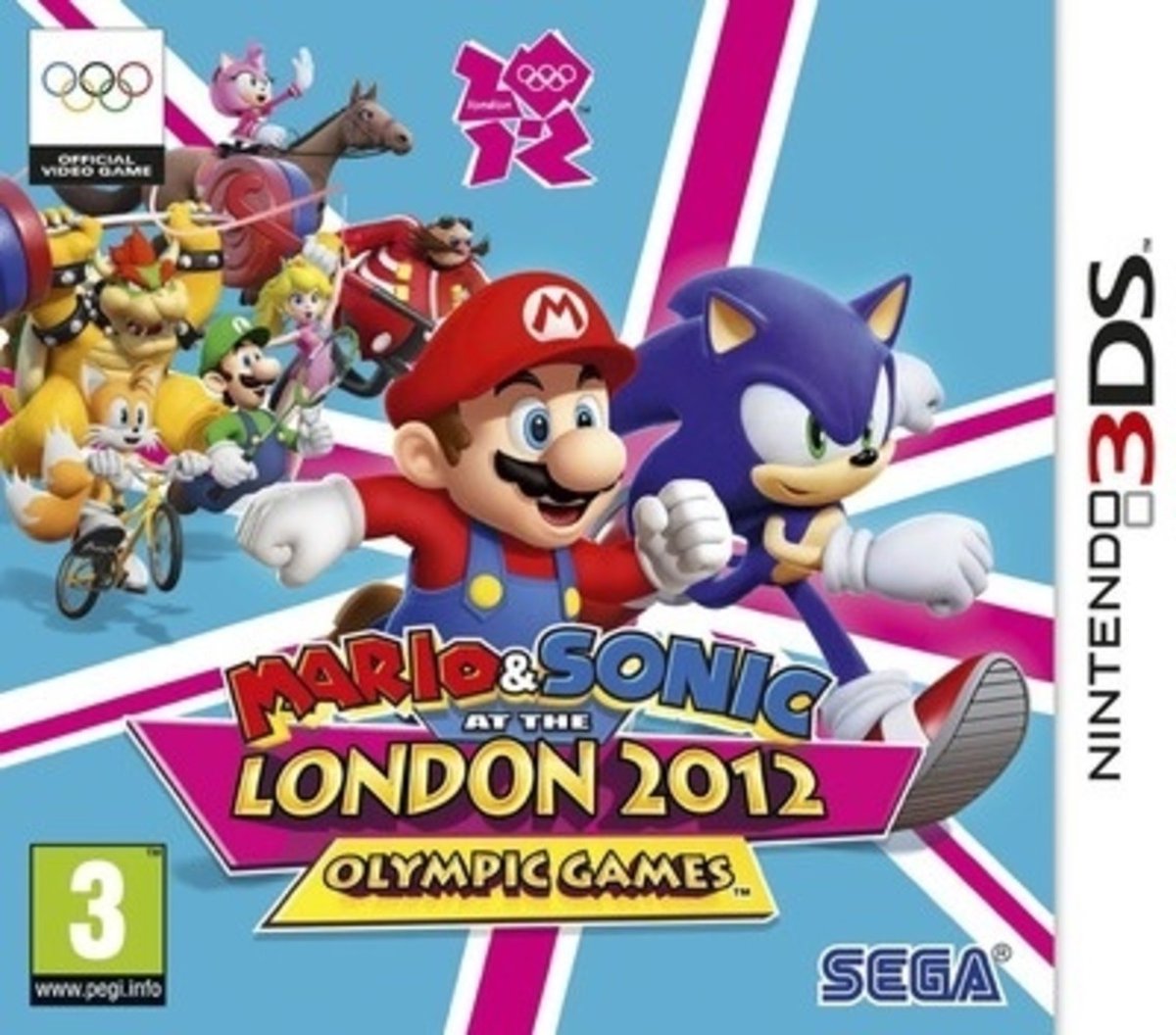 Mario & Sonic Op De Olympische Spelen: Londen 2012 - 2DS + 3DS - Sega Games