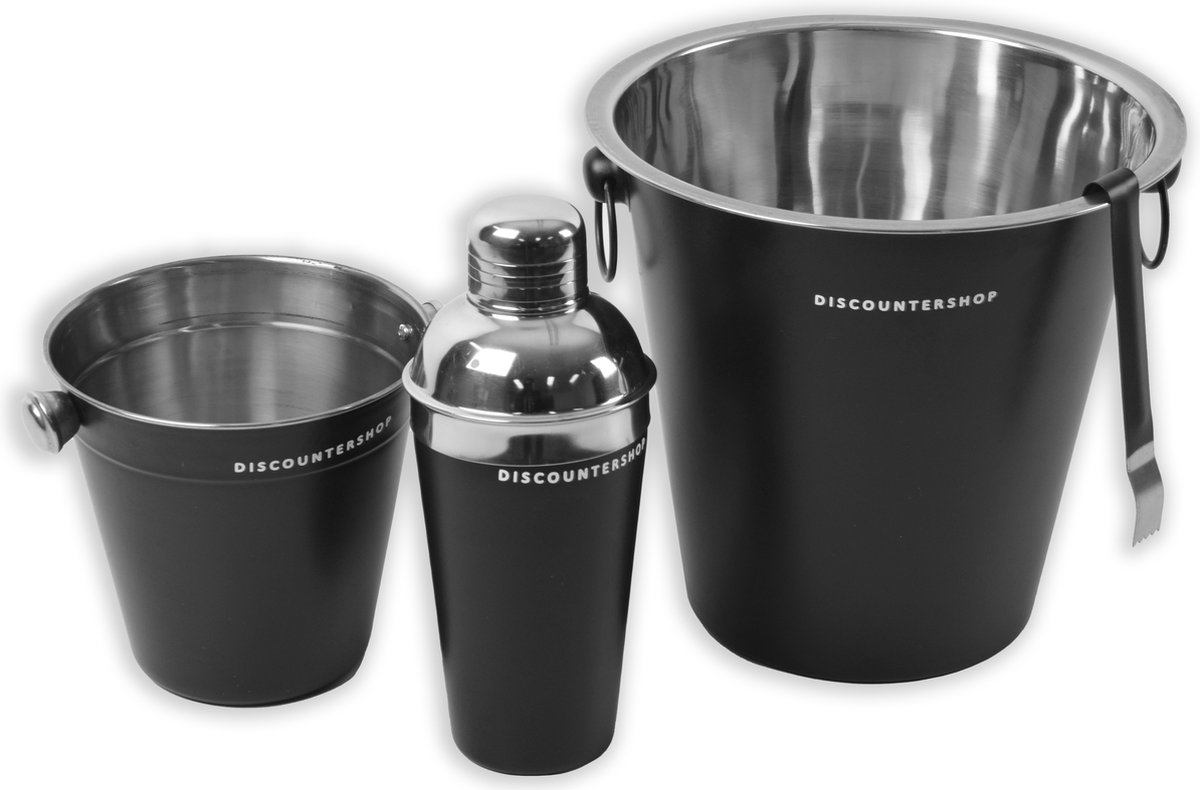Magcheer Cocktailshakerset met geïntegreerde maatschaal, 900 ml, premium roestvrij staal, vorstbestendig, dubbelwandig barkeeperset, cadeauset met opbergdoos voor beginners en barkeepers (goud