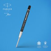 Parker Balpenvulling Medium punt - Zwarte QUINKflow-inkt - 1 stuk