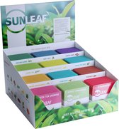 Sunleaf | Assortiment Présentoir thé | 12 saveurs (120 sachets)
