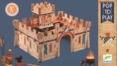 Djeco pop to play Medieval castle