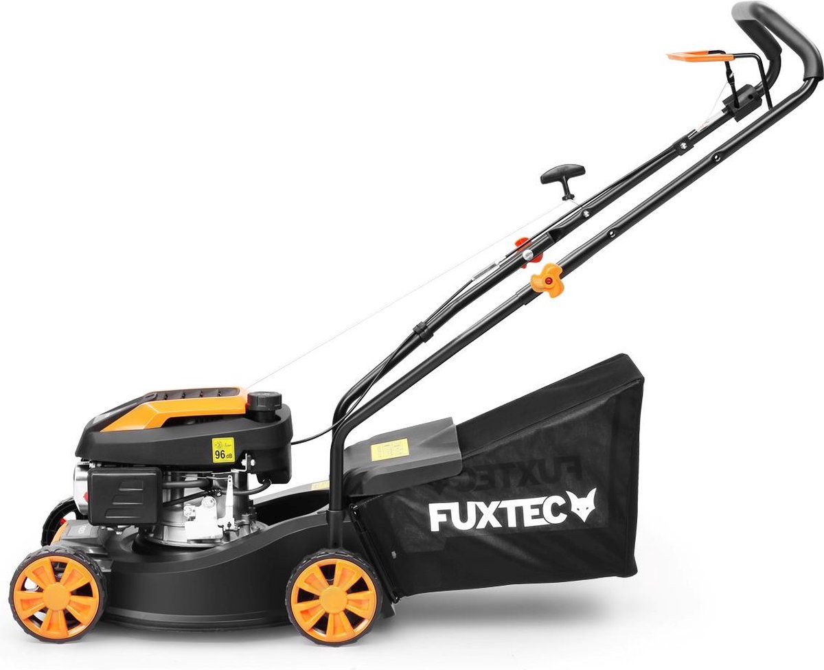 FUXTEC Benzine Grasmaaier FX-RM4180 - 1,8pk / 1,3kW - Slechts 18kg - 40cm Maaibreedte - 3-traps Maaihoogteverstelling - 80ccm 4-Takt - Incl. 45L Grasopvangbak – foto 7