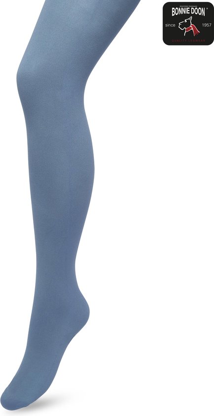 Bonnie Doon Opaque Comfort Tights 40 Denier Blauw Femme taille 44 XL - Extra large Comfort Board - Non marquant - Magnifiquement amincissant - Effet mat - Coutures lisses - Confort de port maximal - China Blue - BN161911.58