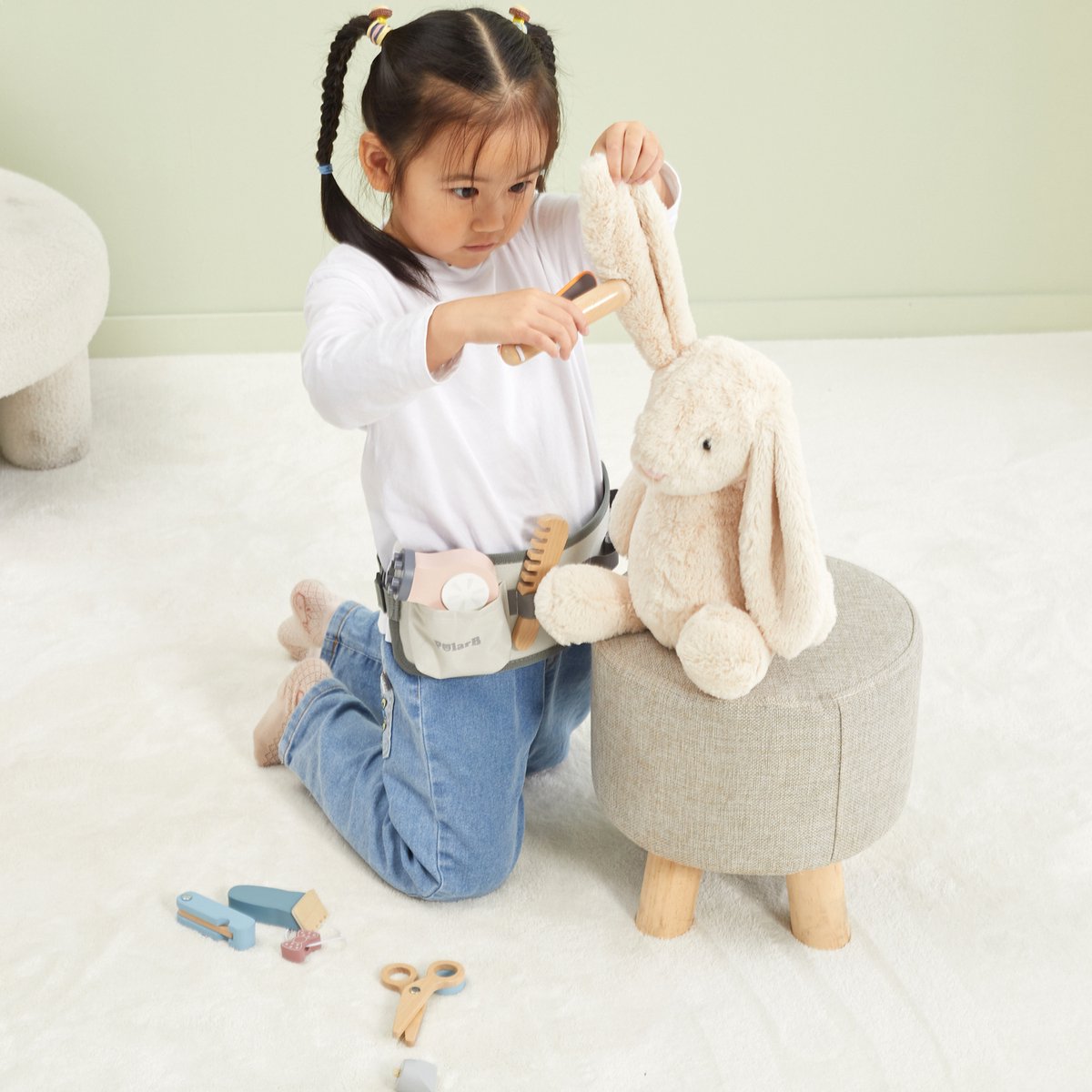 PolarB Houten Kappersset 44201 — afbeelding 4