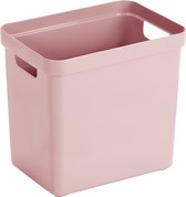 Sunware - Sigma home opbergbox 25L roze - 35 x 24,6 x 36,3 cm