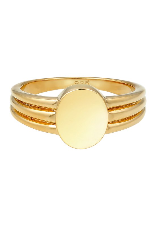 Buy Kuzzoi Ring Star Moon Astro Trend Blogger Creoles In 925 Sterling Silver Gold Plated Silver 2971125