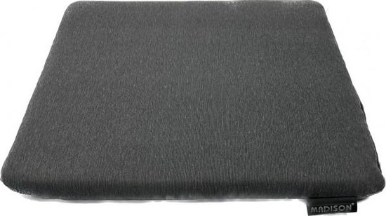 Coussin d'assise Madison chaise pliante 38x41 Panama gris