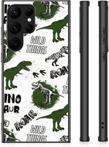 Dierenprint Telefoonhoesje geschikt voor Samsung Galaxy S23 Ultra Dinosaurus