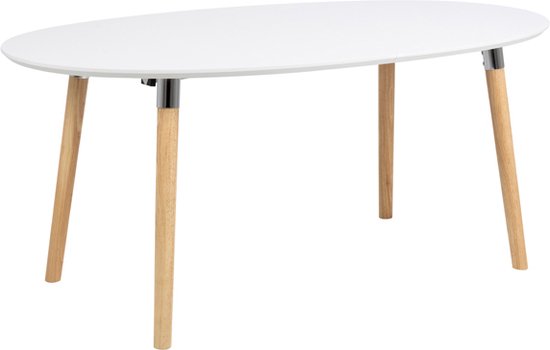 Verlengbare Eettafel 170-270 cm Poppy Wit