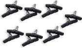 7 set Universele Rubberen Fiets V Remblokken Set - 7 Paar – 14 Stuks – 70mm | Rubber Remblokjes | Fietsen Remblok | Remblokkenset | Remblokset Geschikt voor Mountainbike, Stadsfiets, Vouwfiets en Tourfiets