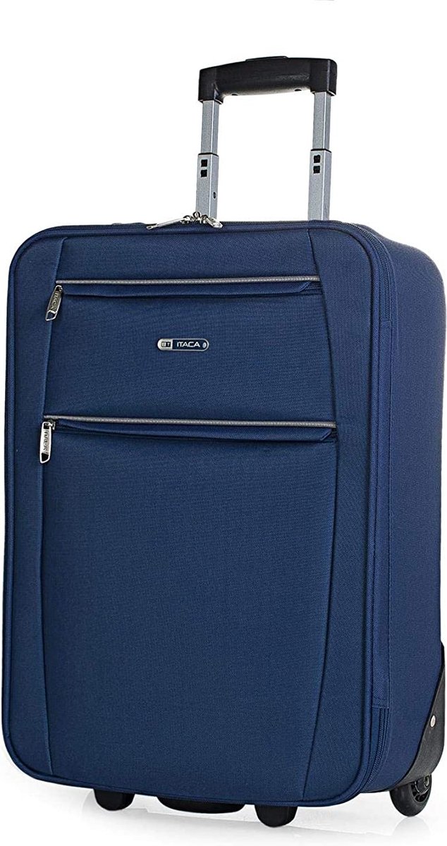 NaSK - Suitcase - Klein Reis Koffer - Met Wielen - Hand Koffer 55x40x20 met Telescoopsteel - Lichtgewicht Cabin Max Hanbagage Luggage met TSA-cijferslot - Carry on Suitcase in 55cm
