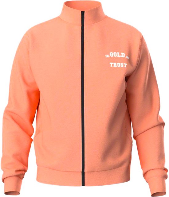 In Gold We Trust Kids The Crocodile Vest Pastel Oranje bol