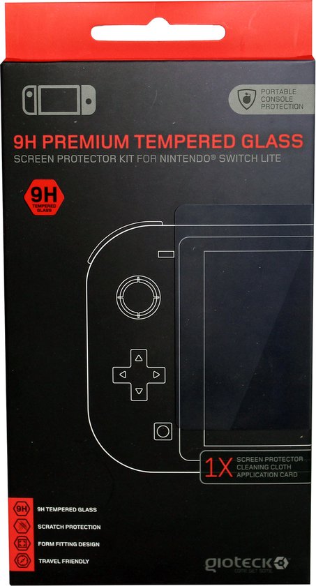 Gioteck - 9H gehard glas schermbeschermer - Nintendo Switch Lite