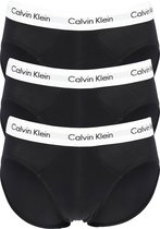 Slip hipster Calvin Klein (pack de 3) - slip homme - noir avec bande blanche - Taille : XS