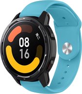 Strap-it Sport smartwatch bandje - geschikt voor Xiaomi Watch S1 / Watch S1 Pro / Watch 2 Pro & S1 Active / Xiaomi Mi Watch / Amazfit Pace / Amazfit Stratos - lichtblauw