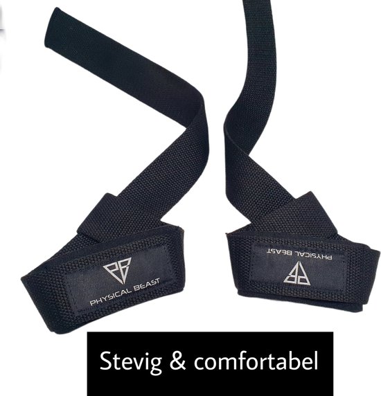 Physical Beast® Lifting Straps Powerlifting Fitness Grip Straps