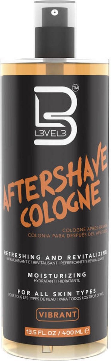 LEVEL3 Aftershave Cologne Vibrant, 400ml