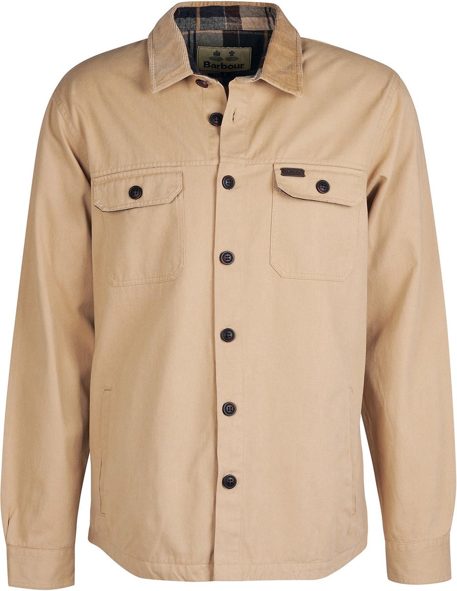 Barbour catbell overshirt mos0167 stone L
