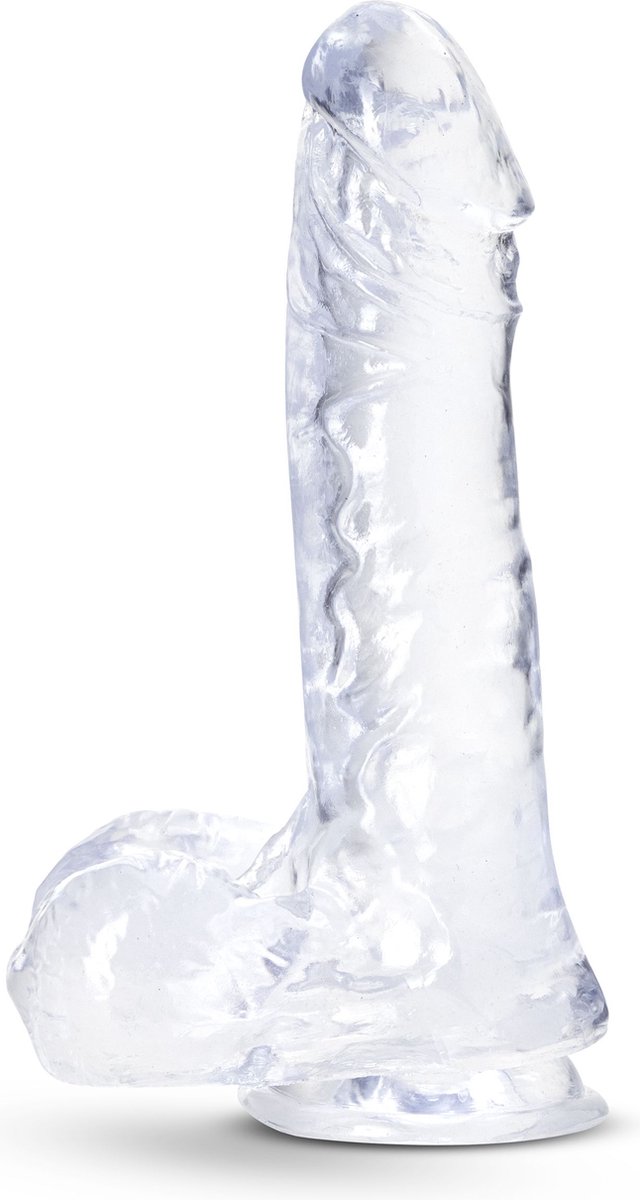 B Yours Plus - Ram n’ Jam Dildo - Transparant