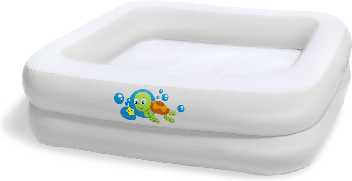 Bestway - Babyzwembad met Opblaasbare Bodem - 86 x 86 x 25 cm — afbeelding 20