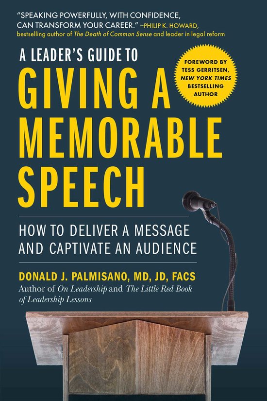 A Leader's Guide to Giving a Memorable Speech How to Deliver ... - cover